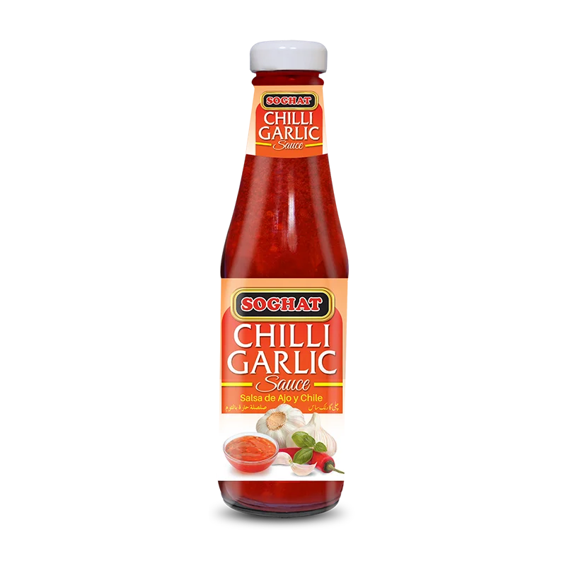 Soghat Chilli Garlic Sauce 330 gm — fotografía original del proveedor
