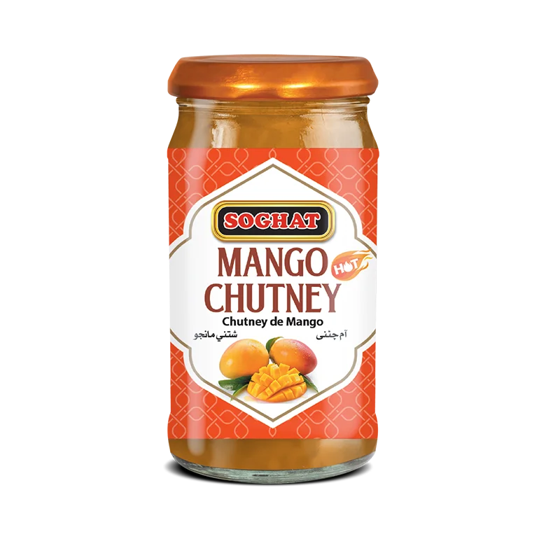 Soghat Mango Chutney 430 gm — fotografía original del proveedor
