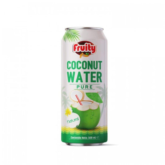 Fruity Agua de coco 500 ml · Lata