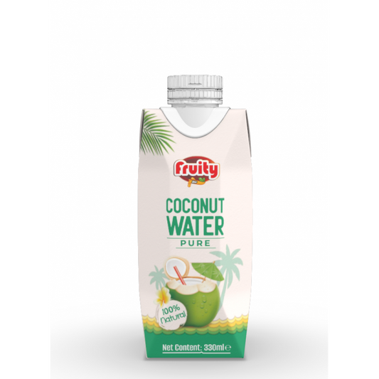 Fruity Agua de coco 330 ml · Tetra