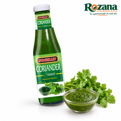 Soghat Salsa de cilantro 330 g — presentación Rozana