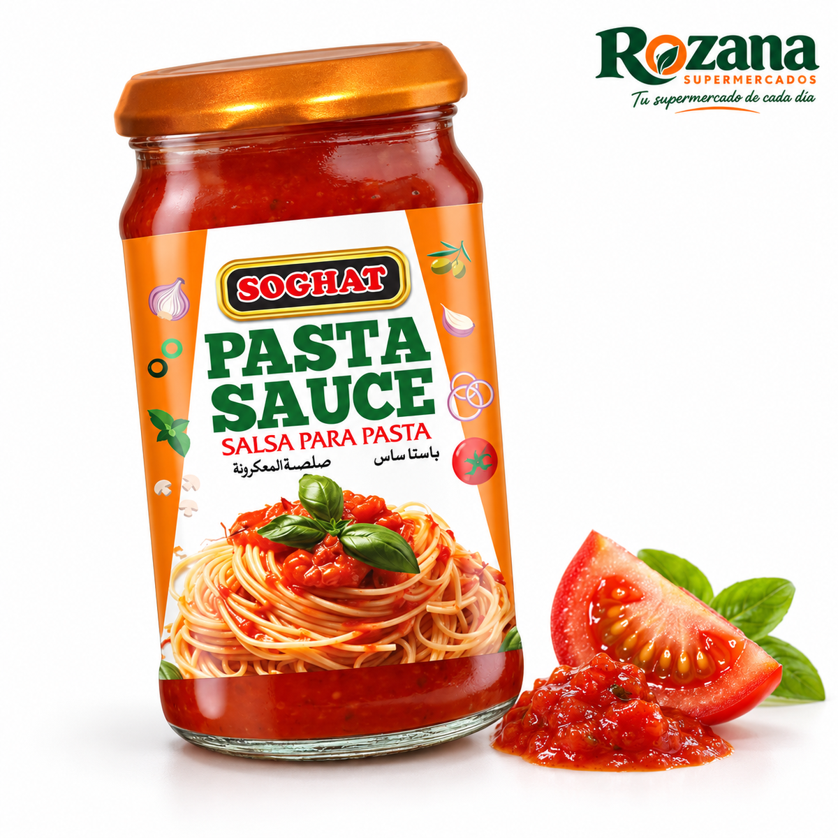 Soghat Salsa para pasta 350 g — presentación Rozana