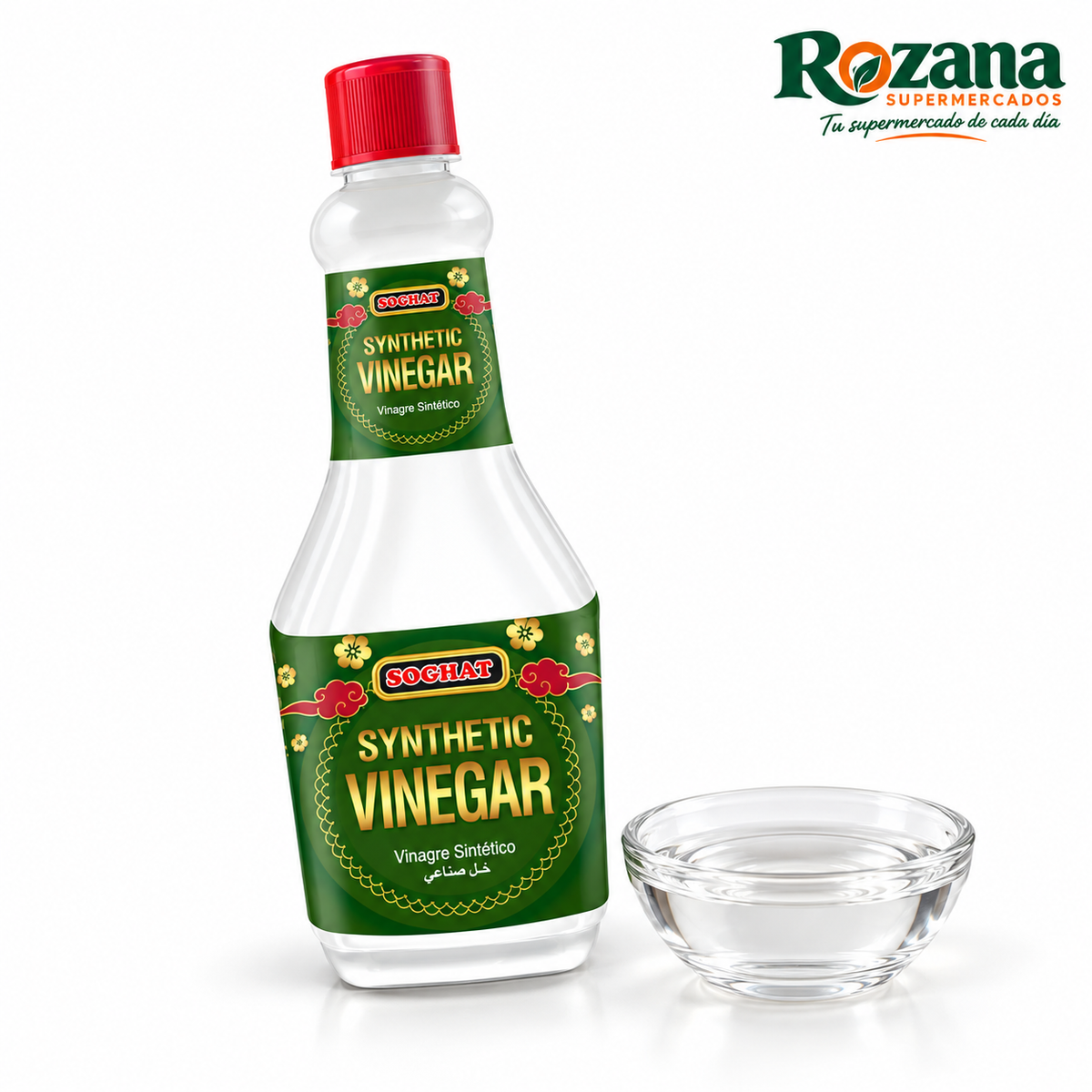 Soghat Vinagre sintético 250 ml — presentación Rozana