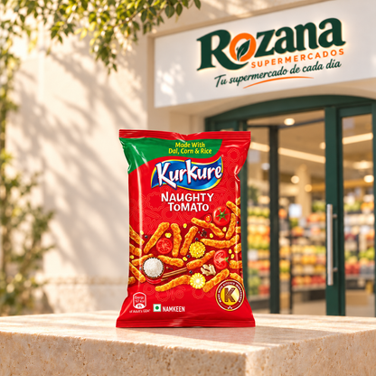 Kurkure Naughty Tomato 70 g · India — Rozana