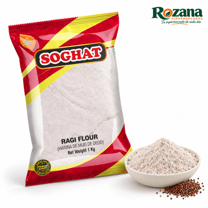 Soghat Harina Ragi Atta 1 kg — presentación Rozana