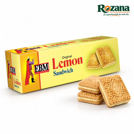 EBM Galletas Lemon Sandwich 70 g — presentación Rozana
