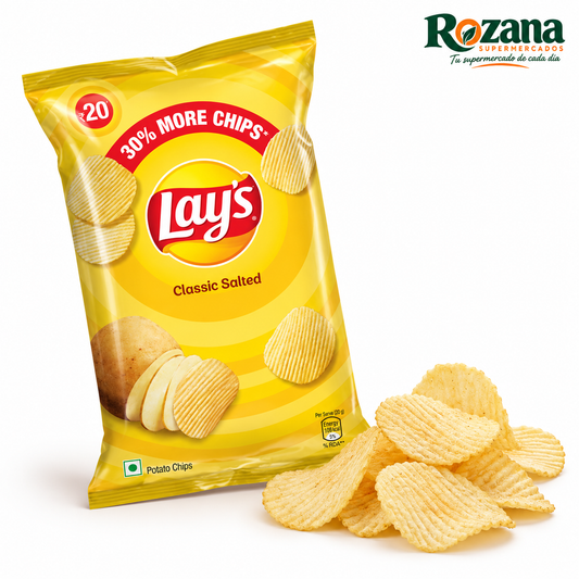 Lay’s Classic Salted 70 g · India — presentación Rozana