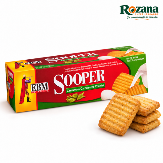 EBM Galletas Sooper Cardamom 70 g — presentación Rozana