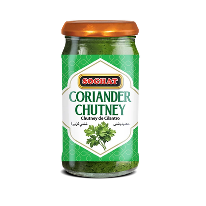 Soghat Coriander Chutney 340 gm — fotografía original del proveedor