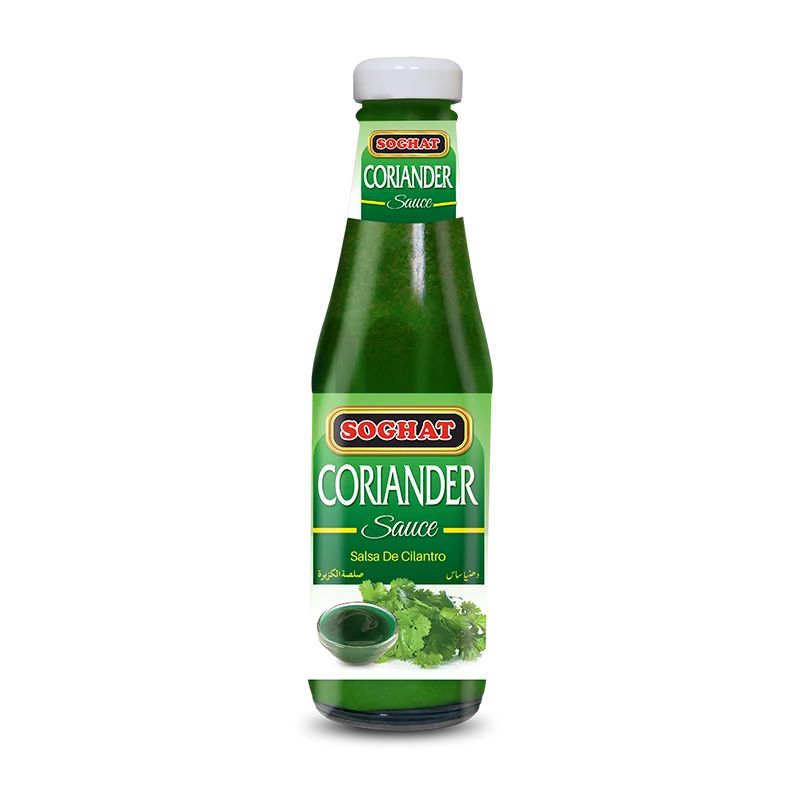 Soghat Green Coriander Sauce 330 gm — fotografía original del proveedor