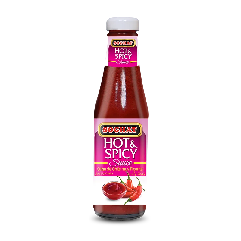 Soghat Hot & Spicy Sauce 330 gm — fotografía original del proveedor