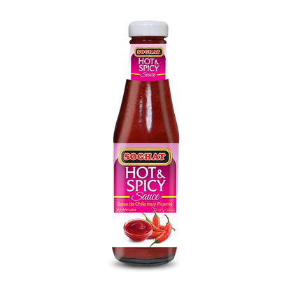Soghat Hot & Spicy Sauce 330 gm — fotografía original del proveedor