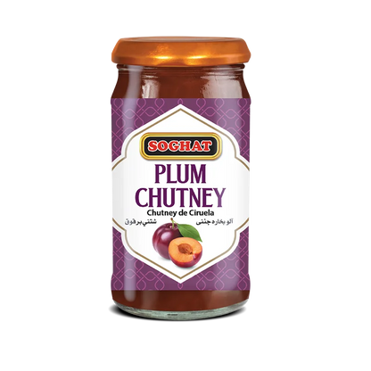 Soghat Plum Chutney 430 gm — fotografía original del proveedor